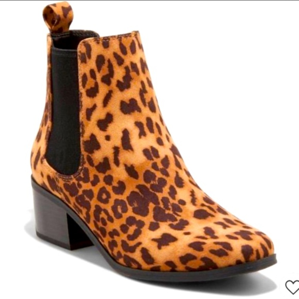 Ellie Women’s Animal Print Ankle Booties